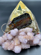 Stamped Leather Keychain - Yonder Mountain String Band