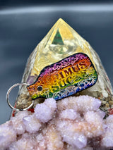 Stamped Leather Keychain - Primus Sucks