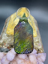 Stamped Leather Keychain - Grateful Bolts