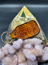 Stamped Leather Keychain - SIYD