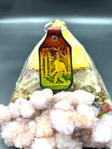 Stamped Leather Keychain - BigFoot