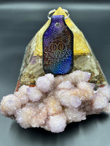 Stamped Leather Keychain - JRAD