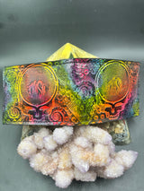 Stamped Leather Bifold Wallet - Grateful Mashups