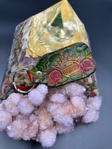 Stamped Leather Keychain - Boognish (Ween)