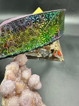 Stamped Leather Guitar Strap Lined- Assorted Designs