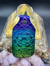 Stamped Leather Keychain - Tipper 2.0 Un-spunion