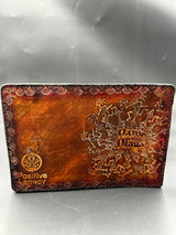 Stamped Leather Passport Wallet - MiscellaneousDesigns