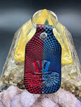 Stamped Leather Keychain - Grateful Uncle Sam