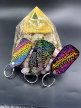 Stamped Leather Keychain - Festival Special