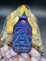 Stamped Leather Keychain - Tipper 2.0 Un-spunion