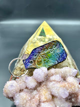 Stamped Leather Keychain - Goose