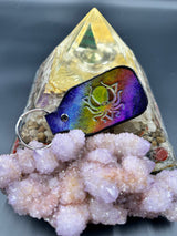 Stamped Leather Keychain -DDD