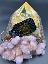 Stamped Leather Keychain - Boognish (Ween)