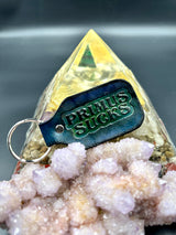 Stamped Leather Keychain - Primus Sucks