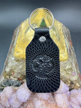 Stamped Leather Keychain - Grateful Ice Cream Kid