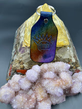 Stamped Leather Keychain - Boognish (Ween)