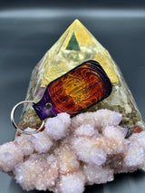 Stamped Leather Keychain - Widespread Panic Mikey