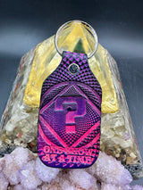 Stamped Leather Keychain - Tipper 2.0 Un-spunion