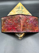 Stamped Leather Bifold Wallet - Billy Strings