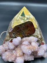 Stamped Leather Keychain - DMB