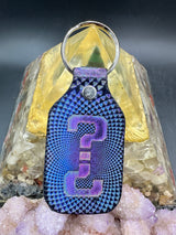 Stamped Leather Keychain - Tipper 2.0