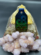 Stamped Leather Keychain - Daily Bread