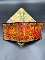 Stamped Leather Bifold Wallet - Goose