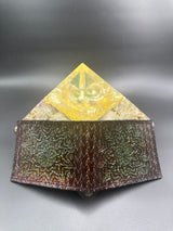 Stamped Leather Bifold Wallet - Classy Mandala