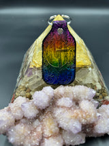 Stamped Leather Keychain - SIYD