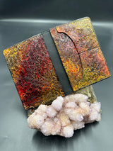 Stamped Leather Passport Wallet - MiscellaneousDesigns