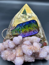 Stamped Leather Keychain - Daily Bread