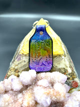 Stamped Leather Keychain - BigFoot