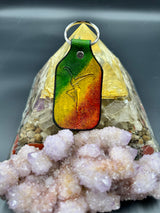 Stamped Leather Keychain - DMB