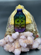 Stamped Leather Keychain - Daily Bread