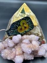 Stamped Leather Keychain - Daily Bread