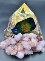 Stamped Leather Keychain - Clozee