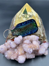 Stamped Leather Keychain - Yonder Mountain String Band