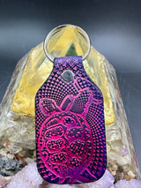 Stamped Leather Keychain - Grateful Terrapins XL