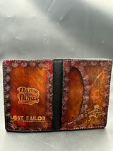 Stamped Leather Passport Wallet - MiscellaneousDesigns