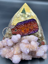 Stamped Leather Keychain - Daily Bread