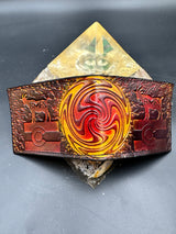 Stamped Leather Bifold Wallet - Billy Strings