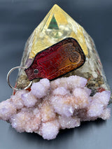 Stamped Leather Keychain - Yonder Mountain String Band