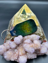 Stamped Leather Keychain - Widespread Panic Mikey