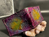 Stamped Leather Bifold Wallet - King Gizzard