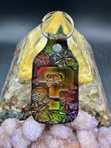 Stamped Leather Keychain - Tipper 2.0