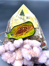 Stamped Leather Keychain - Mushrooms XL Amanita XL