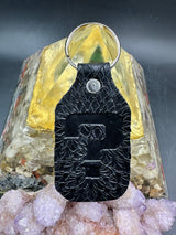 Stamped Leather Keychain - Tipper 2.0