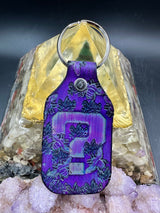 Stamped Leather Keychain - Tipper 2.0