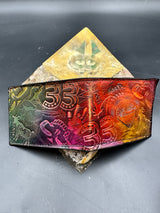 Stamped Leather Bifold Wallet - Billy Strings