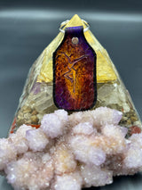 Stamped Leather Keychain - DMB